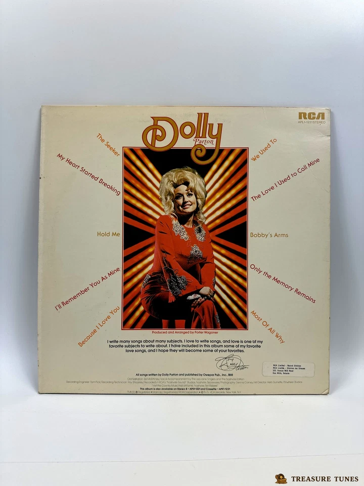 Dolly Parton - Dolly (The Seeker / We Used To) Vinyl LP - Image 3 of 4