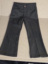 Levi's Sta-Prest Vintage Blue Pants Permanent Press Trousers Measures 30x27.5