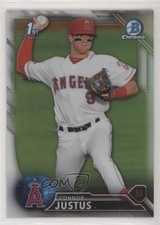 2016 Bowman Draft Chrome Draft Picks Refractor Connor Justus #BDC-61 0e3
