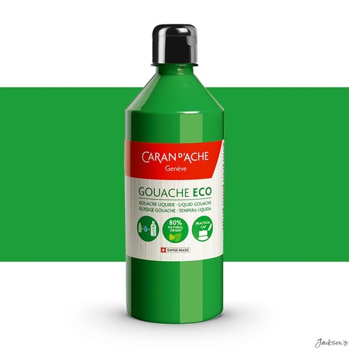 Caran d'Ache : Eco Gouache : 500ml : Bright Green - Picture 1 of 1