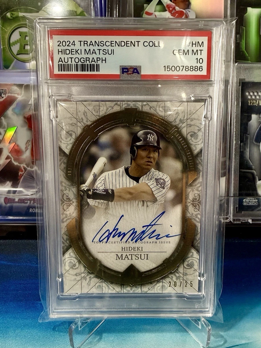 Hideki Matsui Baseball Sports Trading Cards & Accessories