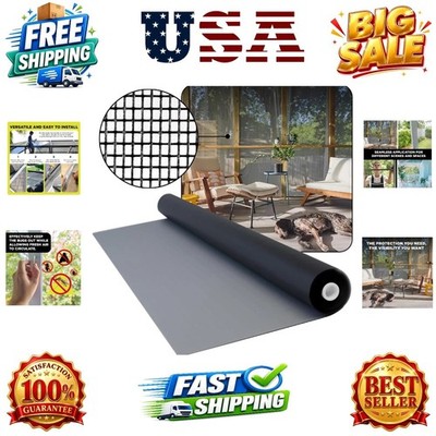 DOCA 36 in x 100 ft Window Screen Mesh - Window Screen Replacement, Fiberglas...