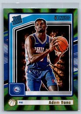 2024-25 Donruss #205 Adem Bona Holo Green Laser