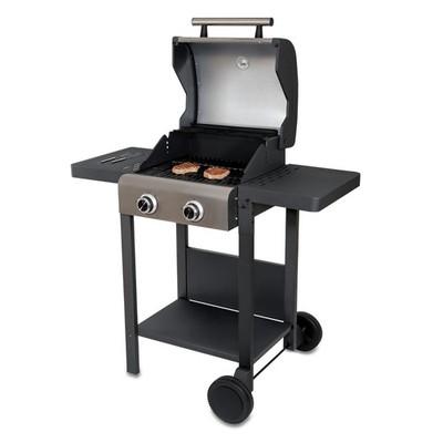 Unold Barbecue Grill-Wagen Buddy 58595 - Elektrischer Outdoor BBQ Grill 2.600 W