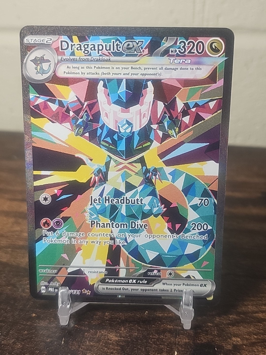 Pokémon TCG Dragapult EX Prismatic Evolutions Card 165/131