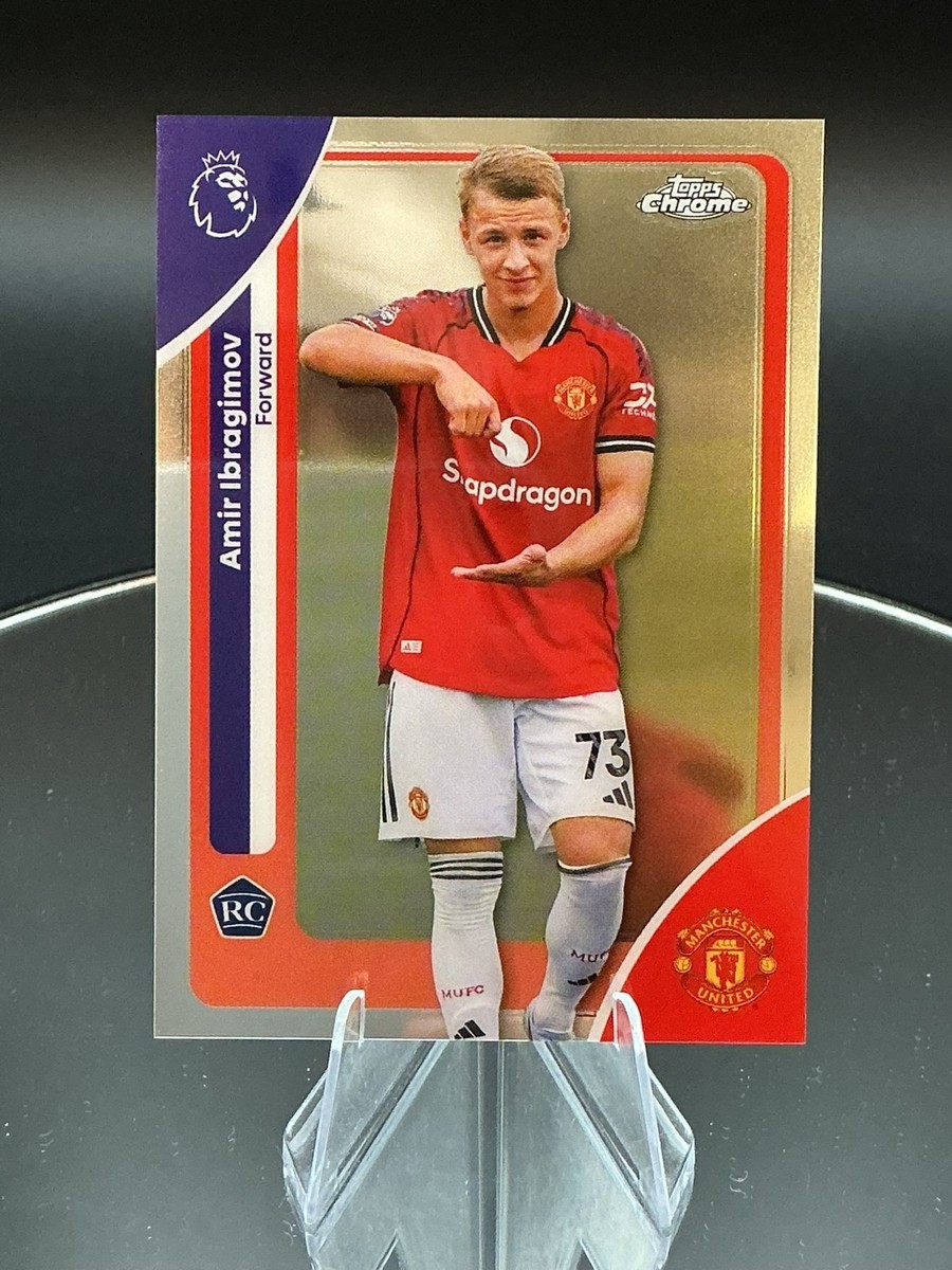 2026 Topps Chrome Premier League EPL #132 Amir Ibragimov