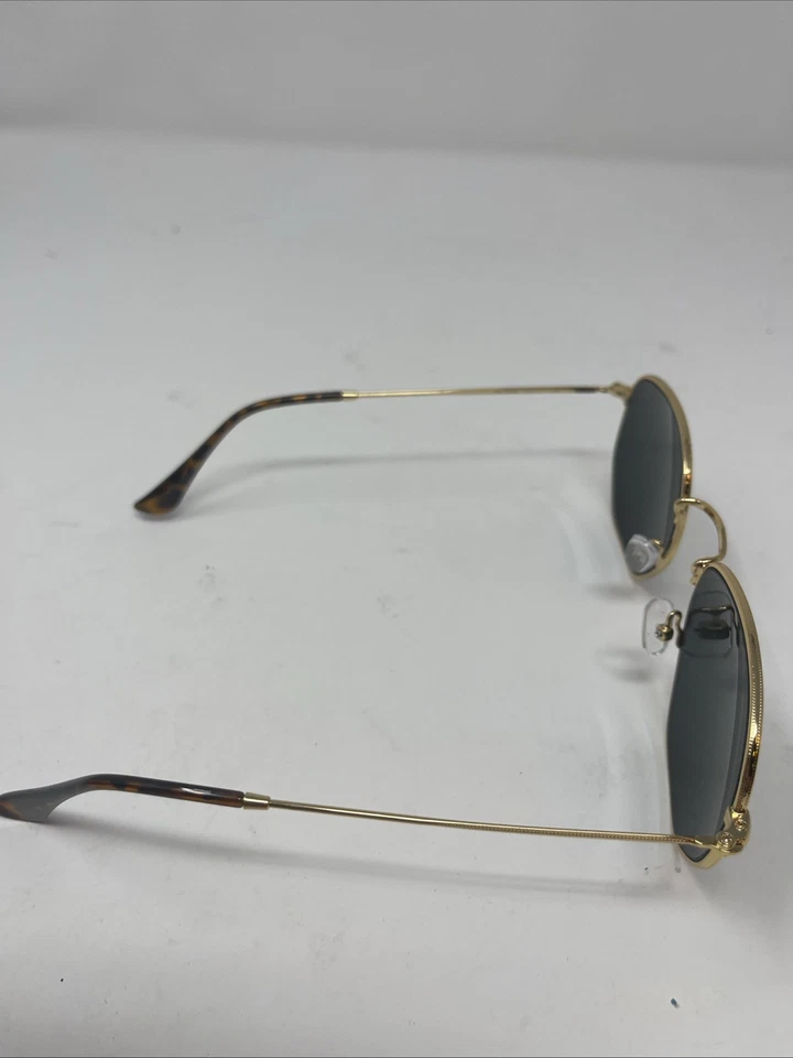 PRO ACME 飞行员太阳镜金色镜框绿色/灰色镜片经典风格 — 第 3/4 张图片