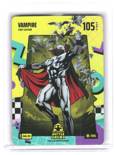 Bo Jackson Battle Arena - Vampire Steel 80's Rad Battlefoil -RAD-285