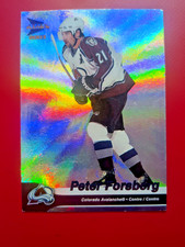 Peter Forsberg 2003 Pacific Prism Platinum Chrome Card Colorado Avalanche Card