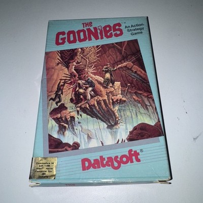 THE GOONIES for Commodore 64 COMPLETE IN BOX