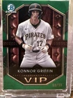 2025 Bowman - VIP Konnor Griffin #VIP-20 Green Mojo Refractor /99 (RC)