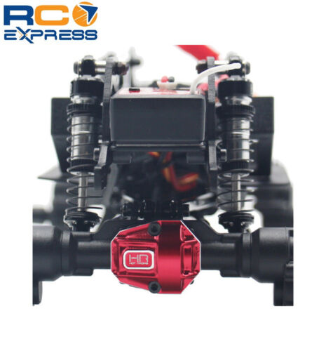 Hot Racing Redcat Ascent 18 Red Aluminum Diff Cover RACM12C02 - Picture 4 of 4