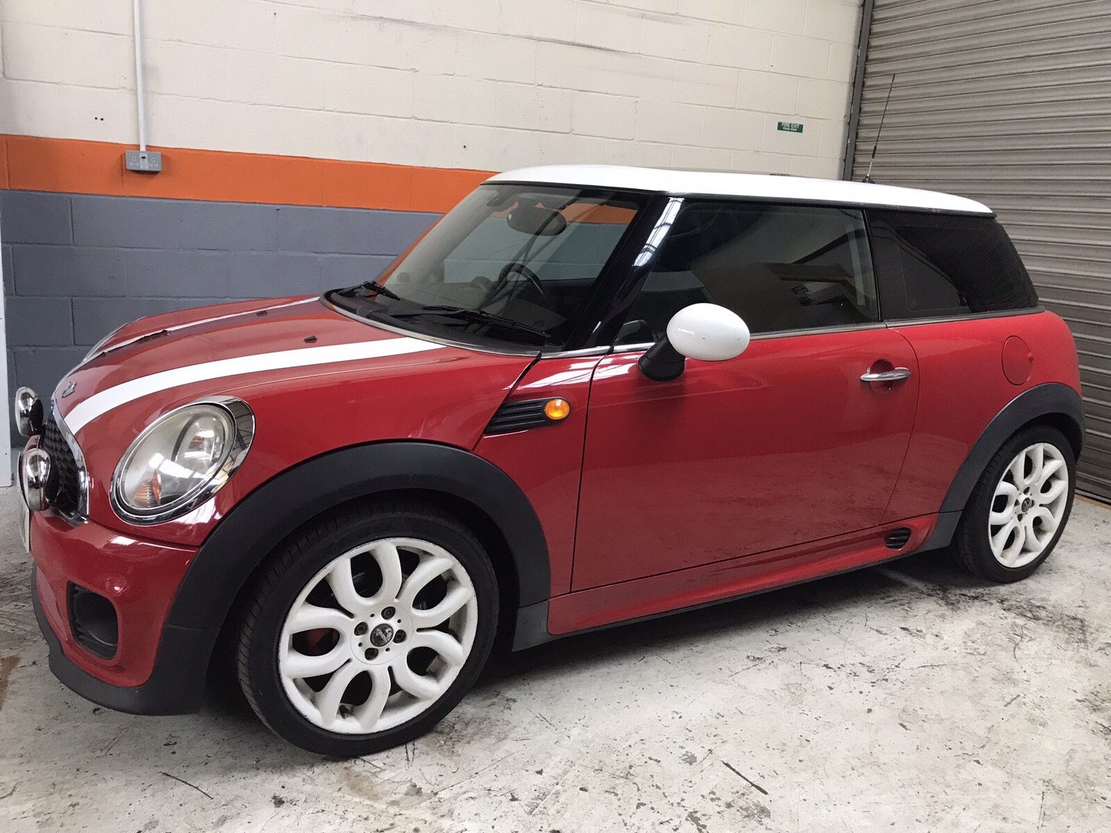 MINI R56 Cooper Breaking, Chilli Red, Works Flame Alloys, eBay