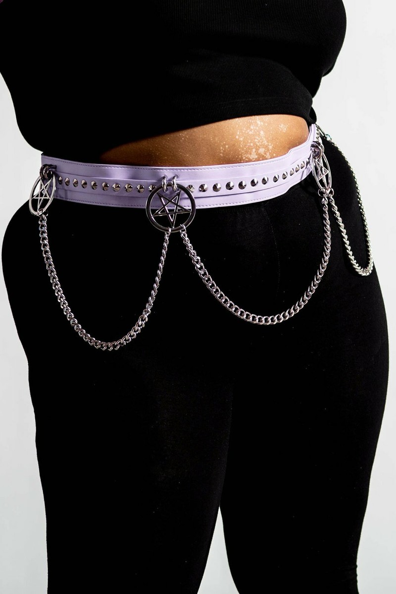Killstar Curses Pentagram Chain Gothic Punk Occult Witchy 