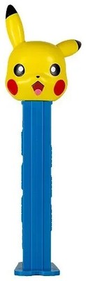 Pez Dispenser: Pokemon's Pikachu laughing, rosy cheeks