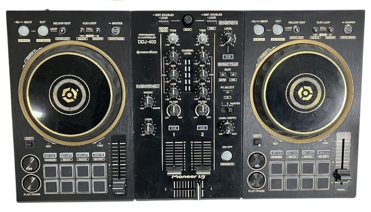 Pioneer DJ DDJ-400-N Controler Turntable Gold Good GP | eBay