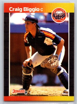 Craig Biggio - 1989 Donruss #561 - Rookie Card  -Houston Astros  NR MINT (21)