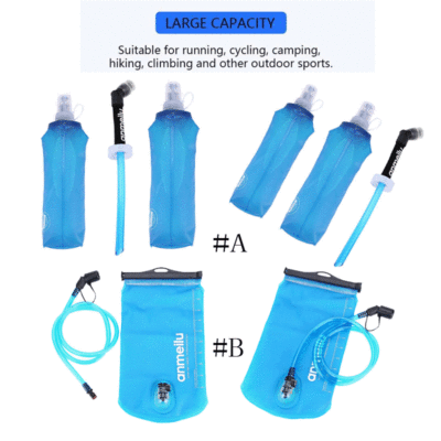 2L Outdoors Hydration Bladder Water Bag For Cycling Hiking Camping Climbing