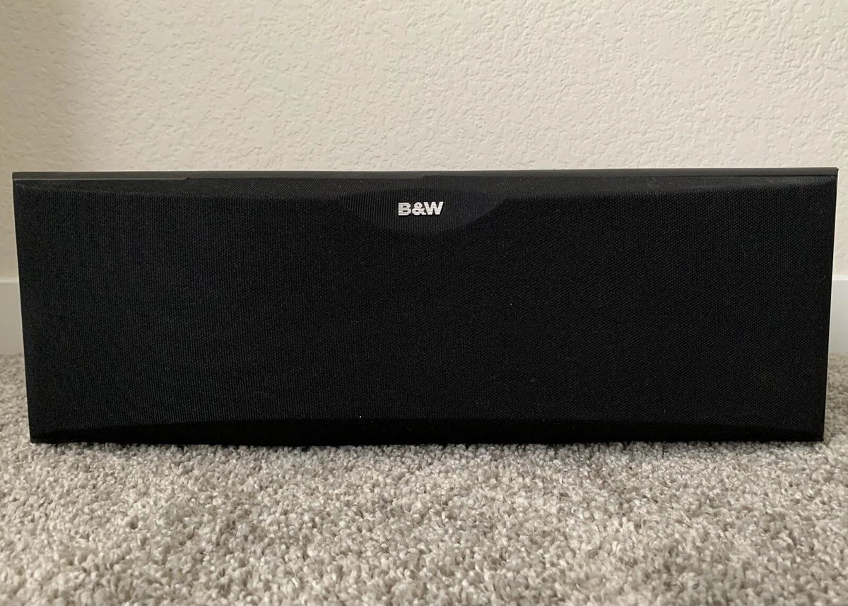 BOWERS WILKINS B W CC6 Center Channel Speaker Black eBay