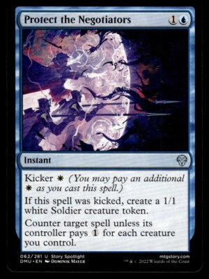 2022 MTG Dominaria United Protect the Negotiators #62