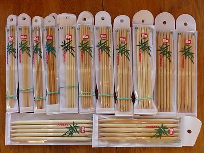 Strumpfstricknadeln - Nadelspiele - Bambus - Prym - 20cm