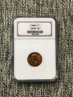 1946-D NGC MS67 RD Small Lincoln Wheat Cent