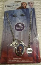 Necklace Disneys Frozen II Lenticlar Necklace  Earring Set With Bracelet