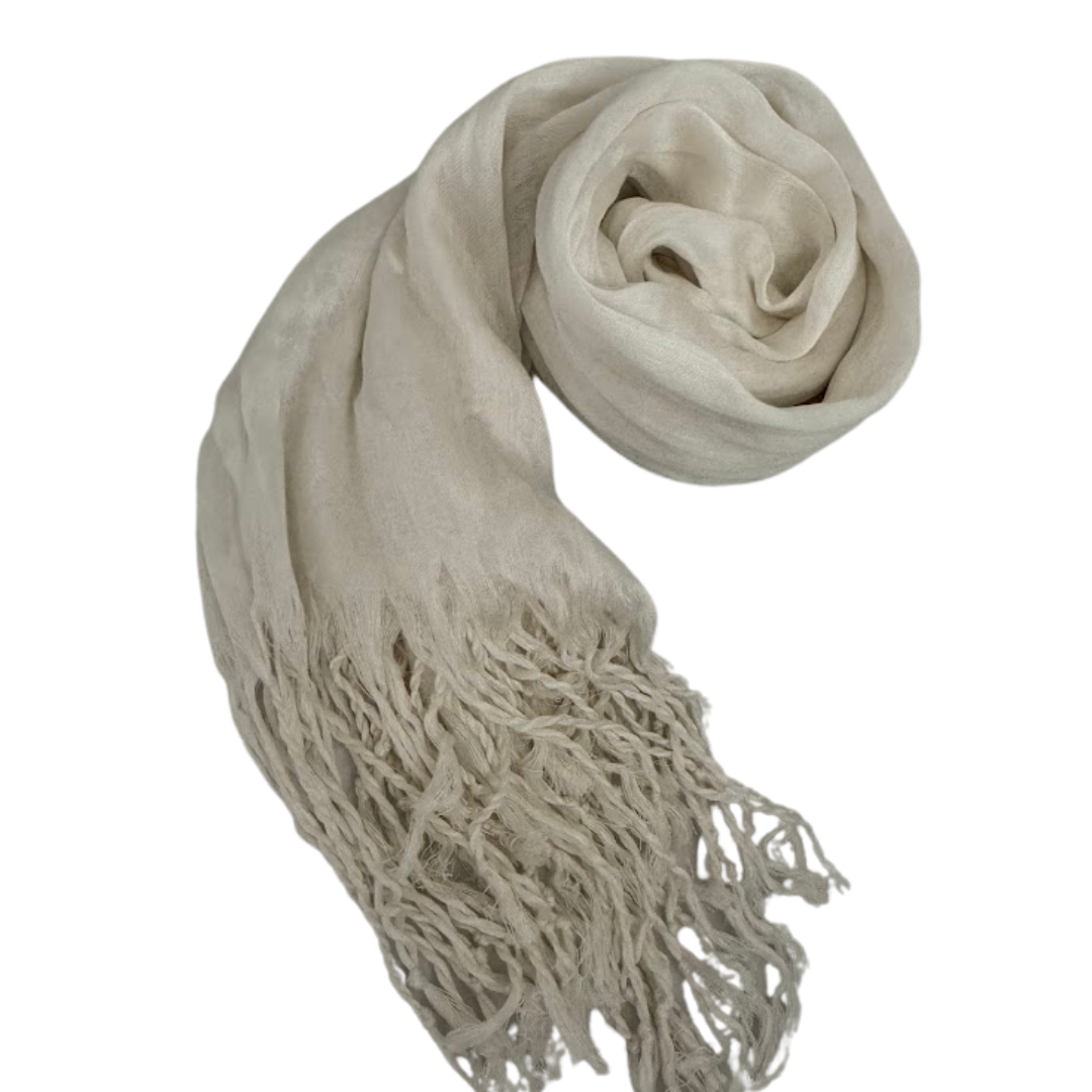 Women's Silk Tassel Scarf Formal Casual Versatile Elegant Women's