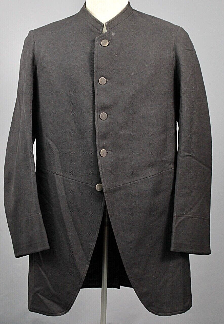 civil war confederate gray wool frock coat with 4 row braids 50 – CDE