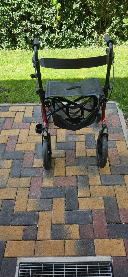 Dietz Taima XC Rollator - Rot Metallic - Bild 2 von 2