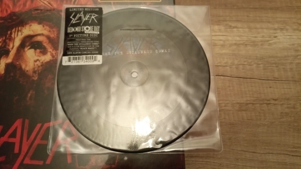 Slayer Repentless Box Set Picture Vinyl When The Stillness Comes Single - Bild 2 von 4