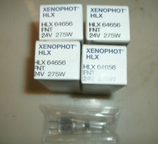 OSRAM XENOPHOT HLX 64656 PROJECTION LAMP 24V 275 WATT - LOT OF 4
