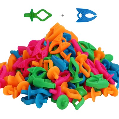 New brothread 100pcs Mix Sewing Notion (50 Bobbin Holders + 50 Bobbin Clamps) -