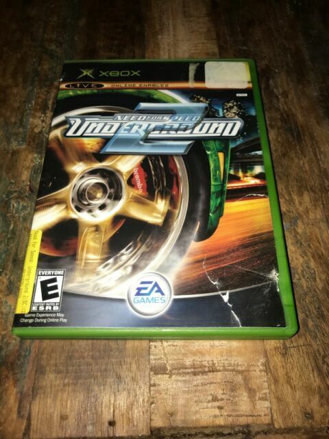 Need for speed Under Ground 2- Jogo pra XBox 360, Para Desbloqueios R Gh/ L  T 3.0