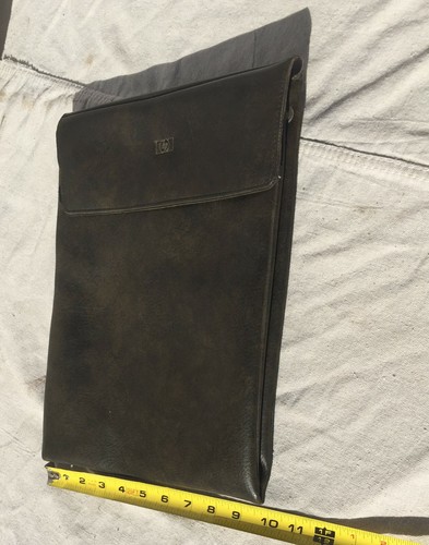 HP Leder Handbuch Etui Aktenordner Dokument Vintage 14" x 10" - Bild 6 von 6