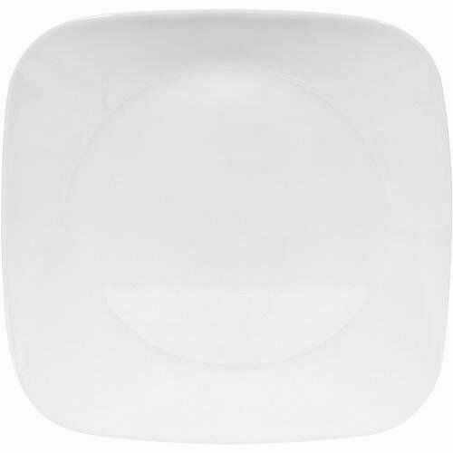 Corelle Square Pure White 6 5 Plate Pure White Set Of 6 For Sale Online Ebay