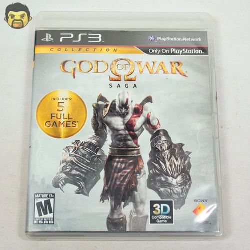 God of War Saga PS3 Collection Sony PlayStation 3 2012 Tested FAST SHIPPING