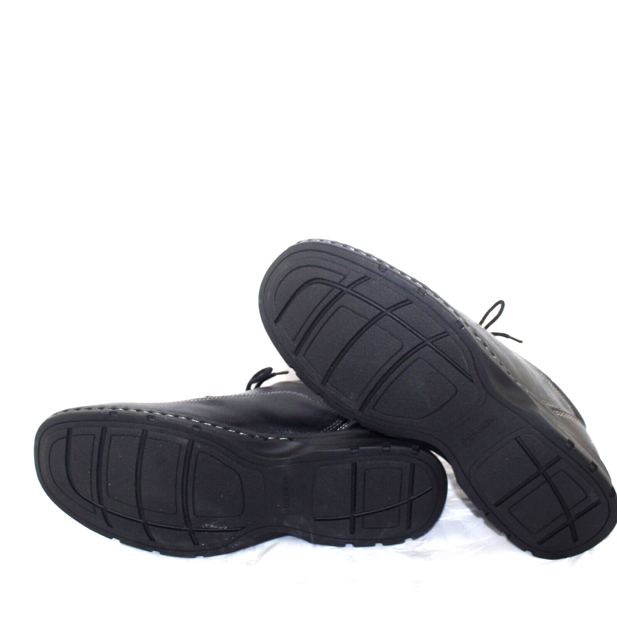 DOCKERS mens lace up loafer dress shoes size 8.5 W black 
