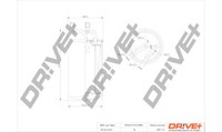 Dr! Ve + DP1110.13.0111 Kraftstoff Filter FüR Mitsubishi