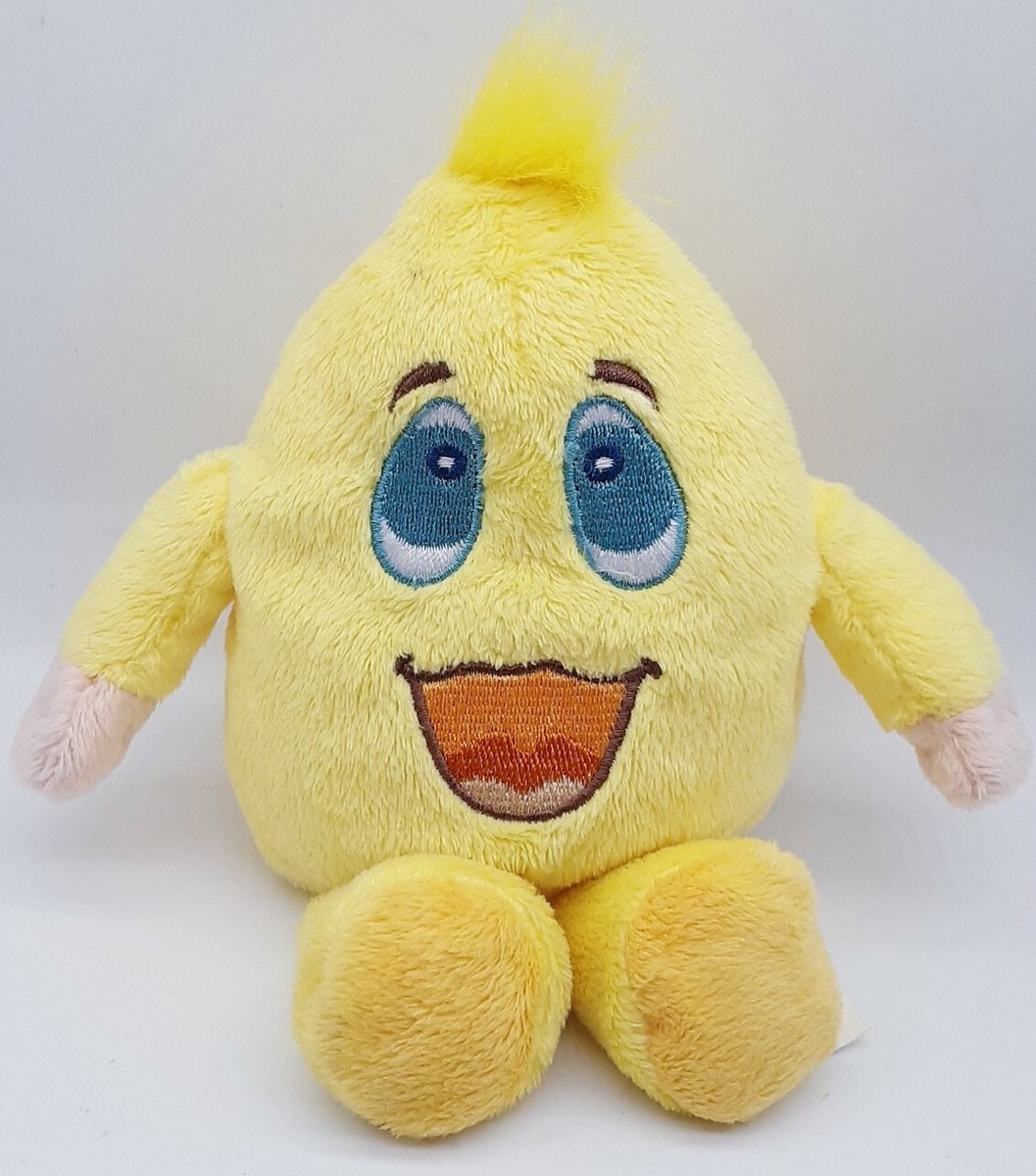 Webkinz Wacky Zingoz YELLOW Beanbag Plush Toy NO SOUNDS Teardrop