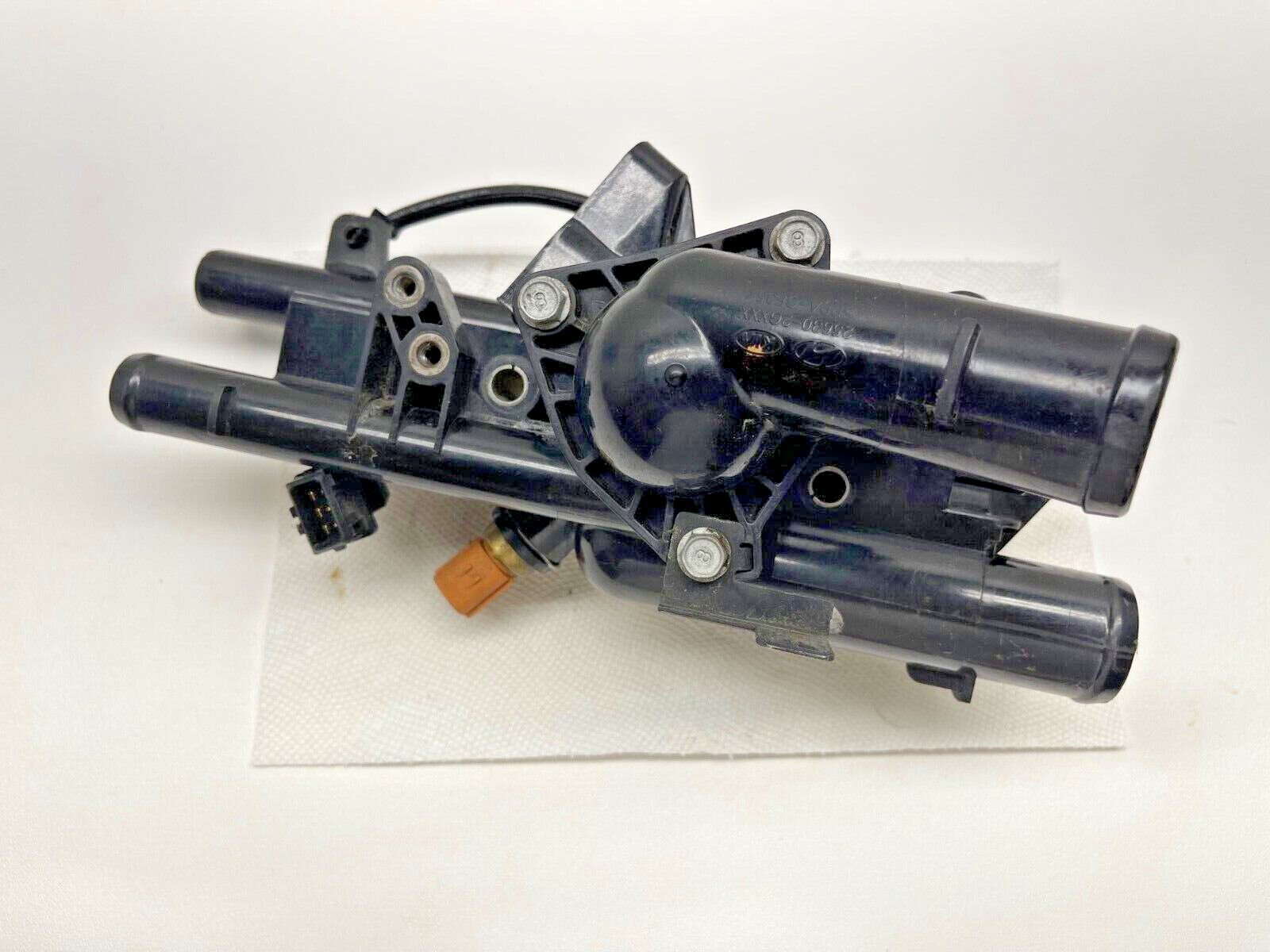 20112015 KIA OPTIMA HYBRID 2.4L COOLANT ENGINE MOTOR THERMOSTAT HOUSING OEM* eBay