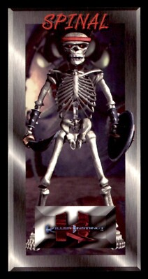 1994 Nintendo Killer Instinct Spinal Promo Card