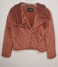 Fashion Nova Burnt  Orange Jacket Coat - Women's Size Small
