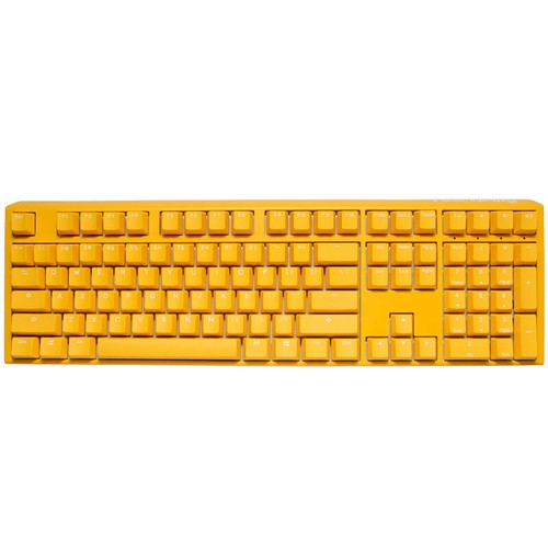 Ducky One 3 Yellow Gaming Tastatur, RGB LED - MX-Blue - Bild 2 von 3
