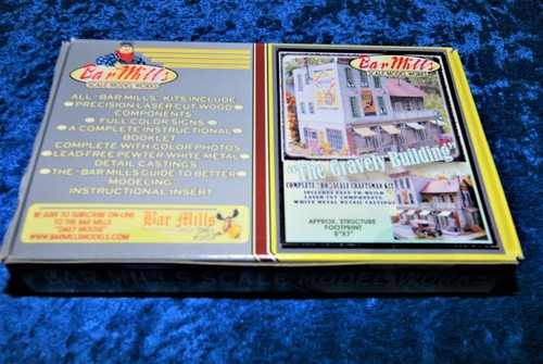 Kit Bar Mills HO 0882 The Gravely Building Craftsman Kit | Zustand: New