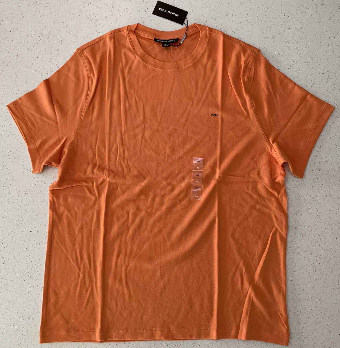 Michael kors best sale shirts mens orange