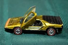 ORIGINAL HOT WHEELS RED LINE CARABO 1969 HUMIDITY SPOTTING METALLIC GREEN