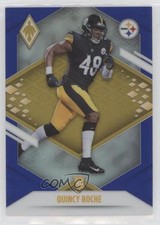 2021 Panini Phoenix Rookie Blue 21/35 Quincy Roche #176 11hp