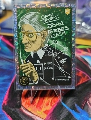 JOHN FORBES NASH JR #49 Cardsmiths Currency Series 5 S5 Mega MATRIX Holo RC. NM