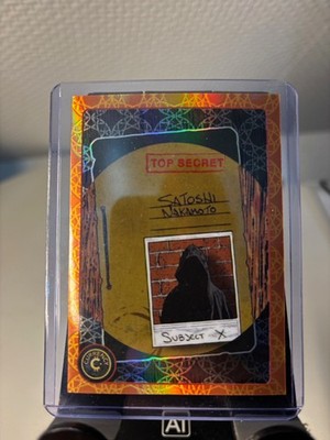 2025 Cardsmiths Currency Series 5 Satoshi Nakamoto #78 Beryl Gem - #120 / 149